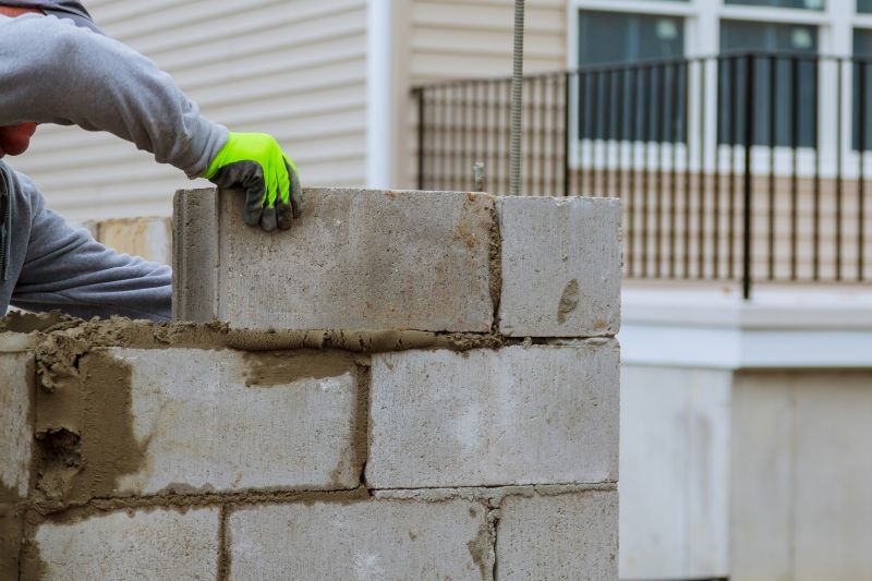 Block Wall Installation in Bristol, VT