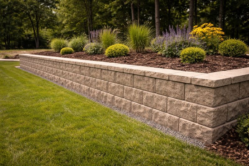 Block Wall Installation in South Burlington, VT