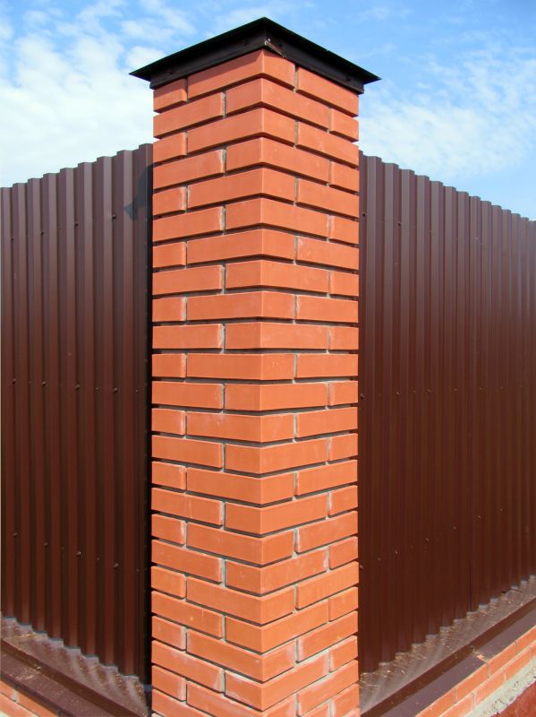Brick Columns Installation in Burlington, VT