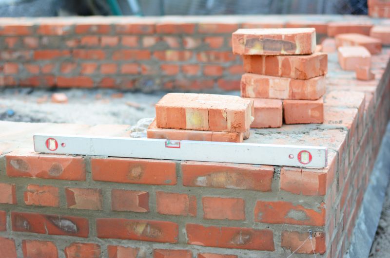 Brick Foundation Installation in Burlington, VT