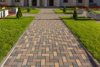 Brick Hardscape Installation in Franklin County, VT