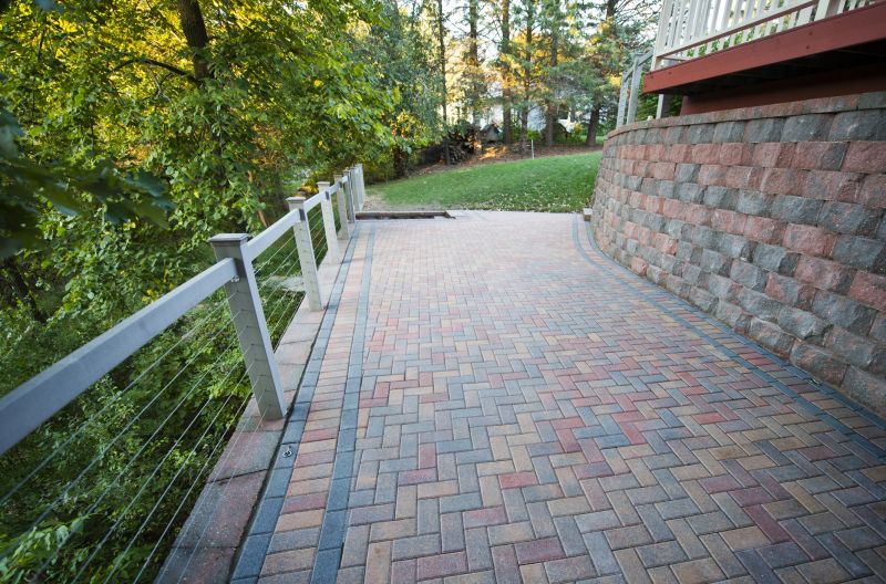 Brick Hardscape Installation in Plattsburgh, NY