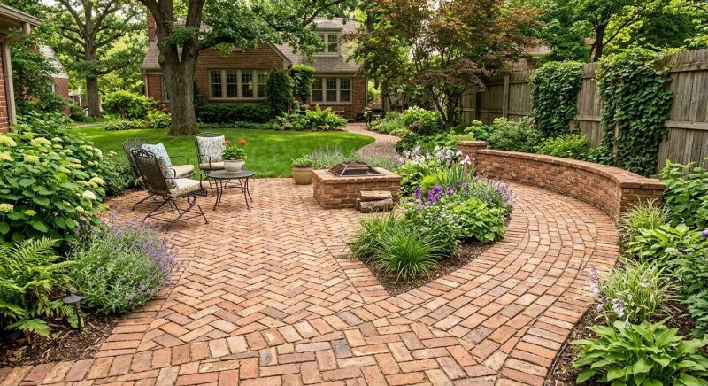 Brick Hardscaping Installation in Vergennes, VT