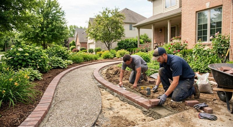Brick Hardscaping Installation in Willsboro, NY