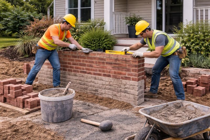Brick Laying Service in Huntington, VT