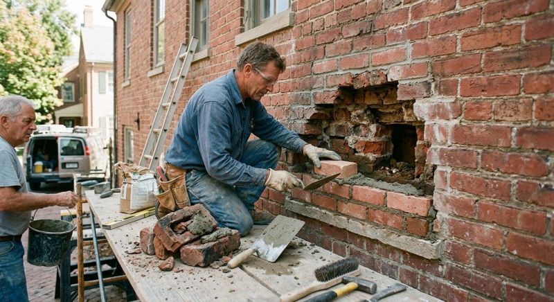 Brick Laying Service in Waterbury, VT