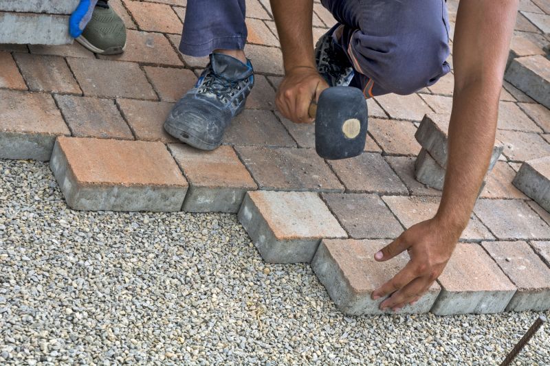 Brick Paving Installation in Colchester, VT
