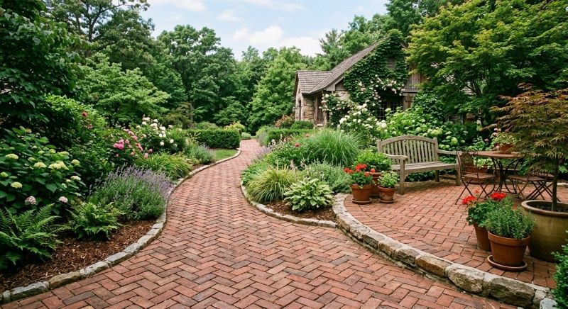 Brick Paving Installation in Williston, VT