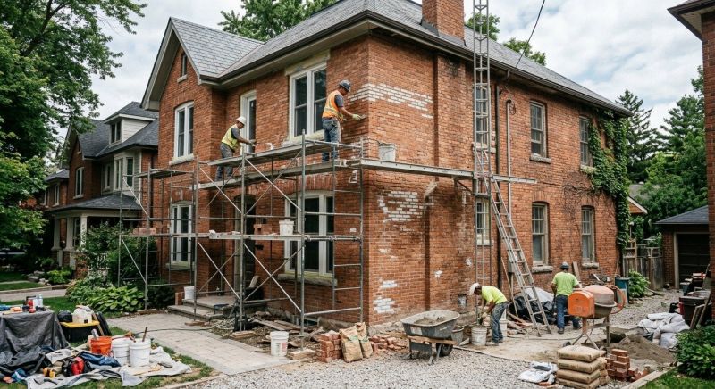 Brick Renovation in Burlington, VT