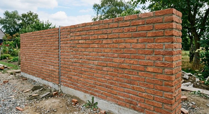 Brick Wall Installation in Vergennes, VT