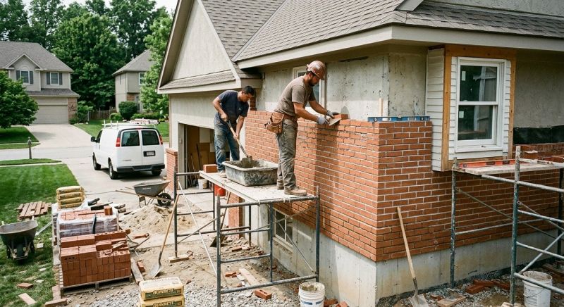 Brickwork Installation in Cambridge, VT