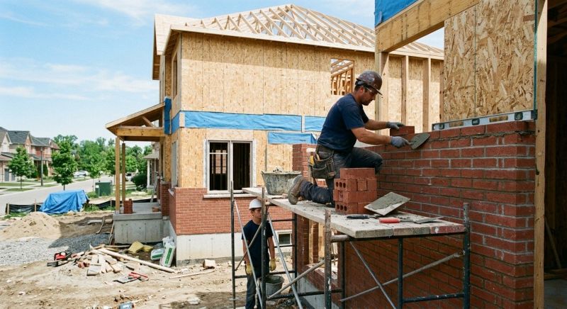 Brickwork Installation in Huntington, VT