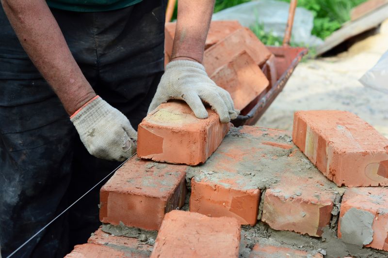 Brickwork Installation in Williston, VT