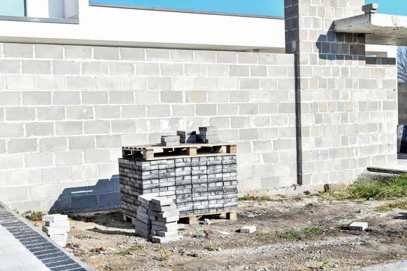 Cinder Blocks Installation in Milton, VT