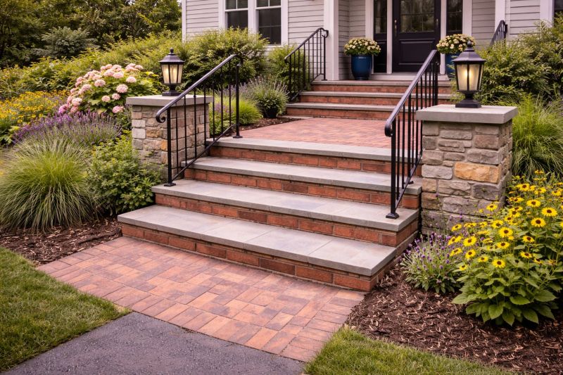 Masonry Steps Installation in Burlington, VT