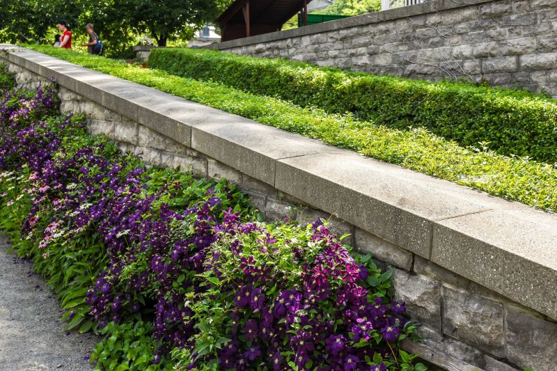 Stone Wall Hardscaping in Burlington, VT